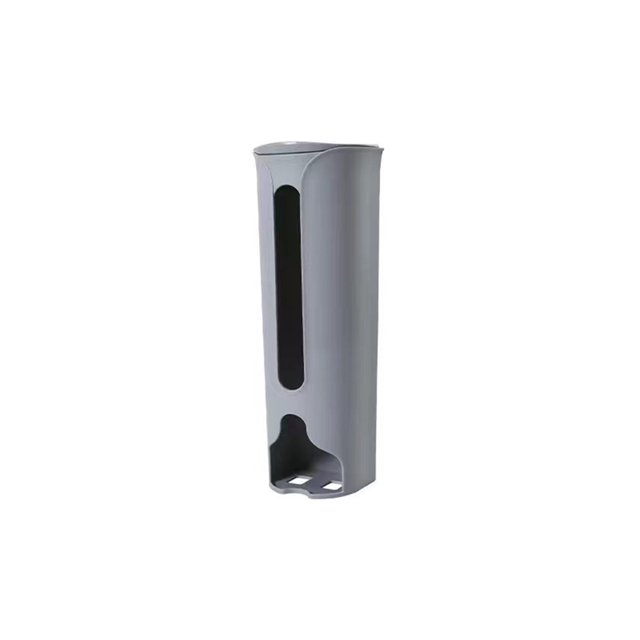 Matsuzay Caja de almacenamiento Cubo de basura Caja de basura Gadget de cocina de larga duración Estilo simple Sin taladro Autoadhesivo Almacenamiento y organización del hogar Gris