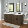 thumbnail image 4 of Ove Decors Bailey 72 W x 22" D Freestanding Bathroom Vanity with Double Sink, Almond Latte, 4 of 24