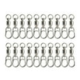 thumbnail image 1 of Micro giratorios de pesca Material de acero inoxidable Rodamiento de bolas de pesca Giratorios Conector de línea de anzuelo Accesorios de aparejos de 3 Soledad Eslabón giratorio de pesca, 1 of 7