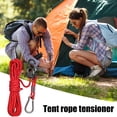 thumbnail image 3 of TNOBHG Tent Rope Tensioner Compact Size Portable Reusable Tent Rope Adjuster Camping Gear Accessory Rope Tensioning Tool, 3 of 8