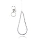 thumbnail image 1 of Correa para teléfono con dije de piedra turquesa, colgante para teléfono hecho a mano con cuentas de gema turquesa, cordón antipérdida., 1 of 9