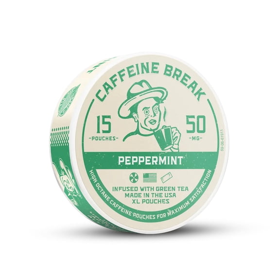 ALP Peppermint Caffeine Pouches - 5 Pack