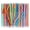 100 Pack - 10.24" - Individually Wrapped, variant on Extra Long Flexible Plastic Drinking Straws – 10.24" (Extends to 12.6"), Colorful Bendy Disposable Straws for 30/40 oz Tumblers, Smoothie, Milkshake – 100/200 Ct, Unwrapped or Individually Wrapped