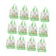 thumbnail image 5 of 12 bolsas de regalo de Pascua, ideales para celebraciones, huevos de Pascua y eventos escolares. Verde, 5 of 9