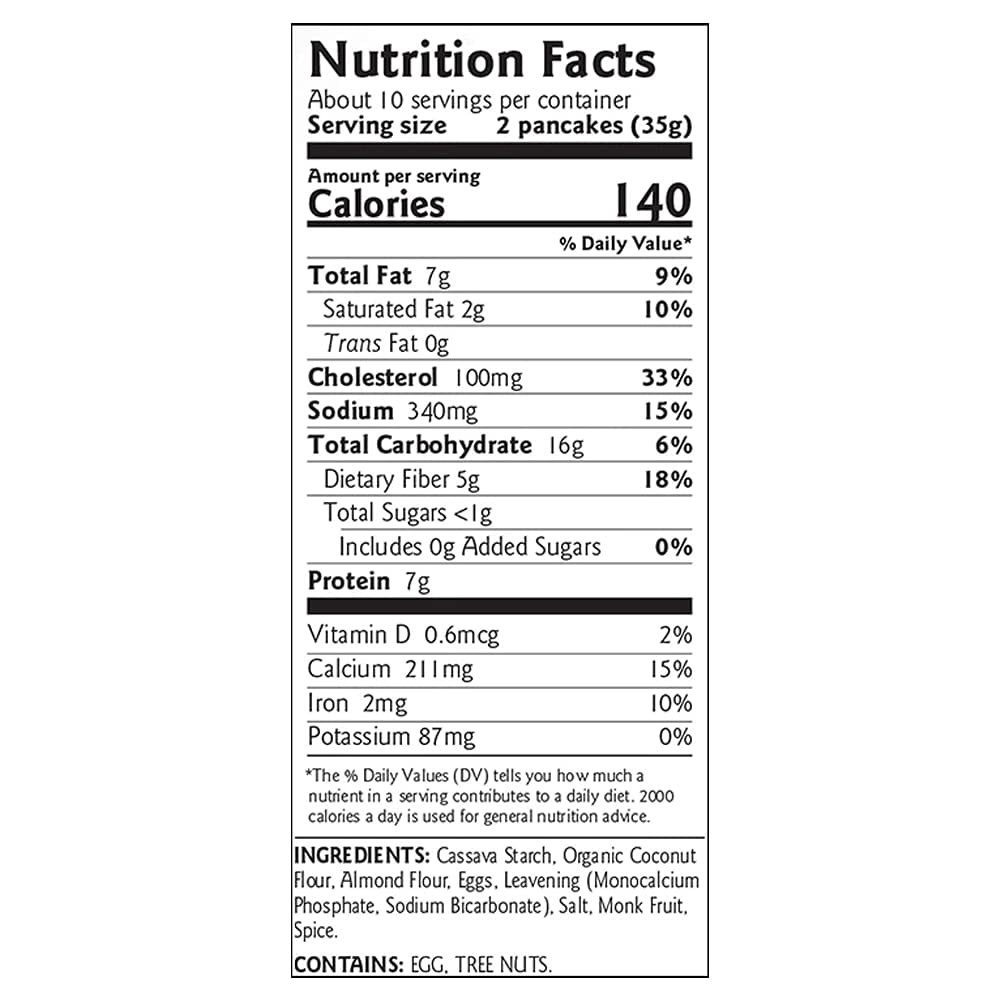 Birch Benders Paleo Pancake & Waffle Mix 12 oz Pack of 2
