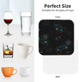 thumbnail image 6 of Naloa Game Time Coasters for Set of 4 - PU Leather Coasters, Coasters for Table Cup Tea Coffee Beer, Decorative for Kitchen Homedecor (Round), 6 of 6