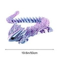 thumbnail image 2 of Moocorvic 3D Printed Dragons 19.7'', Home Office Decor Desk Statue Toys Gift for Women, Men, 2 of 6