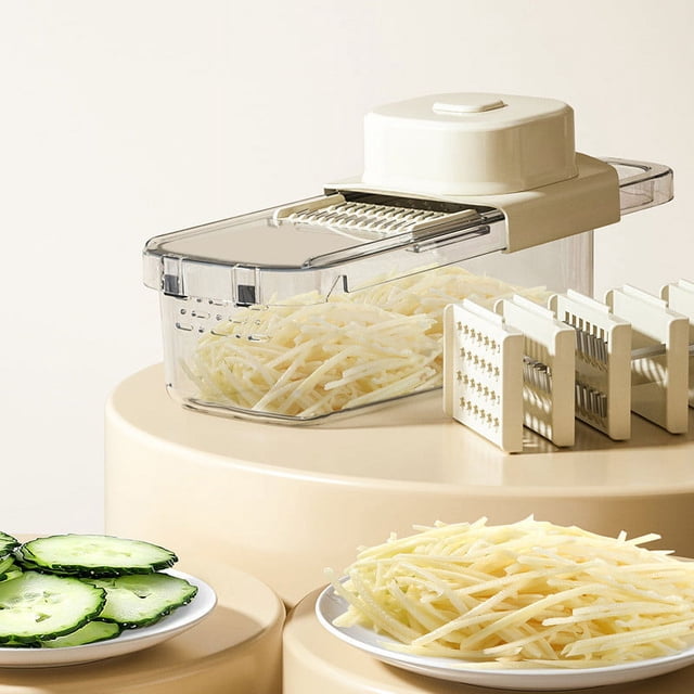 Vegetable Cutting Tool, Potato Shredder, Household Kitchen, Multifunctional Lemon Peeler, Radish And Cucumber Shredder