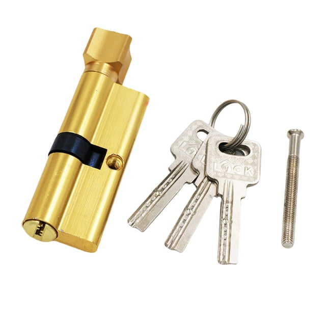 Cilindro de cerradura de alta seguridad, construcción de pulvimetalurgia antirrobo, resistente y a prueba de óxido para puertas de madera y metal, cerradura de cilindro de doble apertura, coeficiente