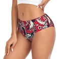 thumbnail image 2 of Balery Rooster Head Ropa Interior de Algodón para Mujer con Dibujo – Braguitas Cómodas y Elásticas, Estilo Clásico-Small, 2 of 6