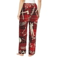 thumbnail image 2 of Women's Soft Pajama Pants Comfy Long Sleep Lounge Pockets, Lumberjack Woodsman North, 2 of 5