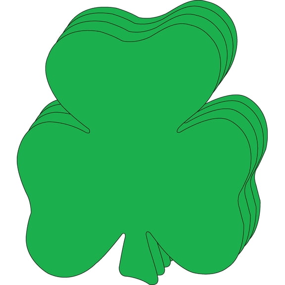 Die-Cut Magnetic - Super Single Color Shamrock