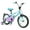 Blue, variant on Costway 12" Kids Bike with Adjustable Saddle Handlebar Removable Training Wheels Handbrake Pink