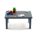 thumbnail image 3 of Colección 1/64 Mesa de herramientas de resina pintada Mini coche Mecánico Escena de garaje Construcción gris con cactus, 3 of 9