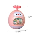 thumbnail image 2 of Pink Water And Land Tumbler Toy For Kids Bath Time Fun With Spinning Motion Promotes Sensory Play 3.74 X 3.74 Inches Safe Abs Material, 2 of 3