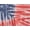 American Flag Tie Dye, variant on Men's Big & Tall Lightweight Tie-Dye Crewneck Tee
