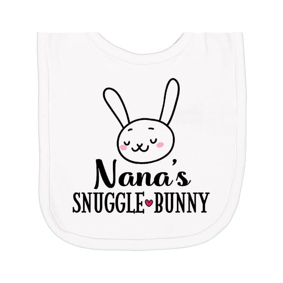 Inktastic Nana Bunny Grandchild Newborn Bib