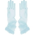 thumbnail image 2 of Dalrosia Women's Tulle Long Wedding Bridal Gloves Long Opera Party Gloves 21" Elbow Length Sheer Gloves, 2 of 4