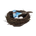 thumbnail image 2 of Dserhfy 1 Set Artificial Bird Decorative Lightweight Simulation Bird Nest Set Home Decor for Courtyard Garden, 2 of 7