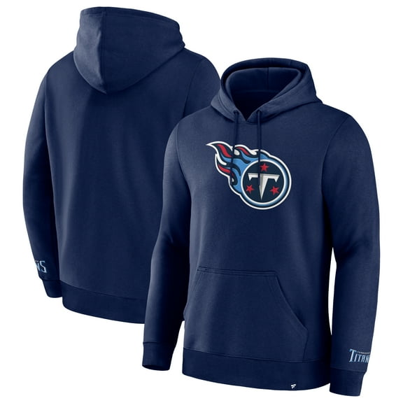 Men's Fanatics  Navy Tennessee Titans Pylon Cam Legacy Pullover Hoodie