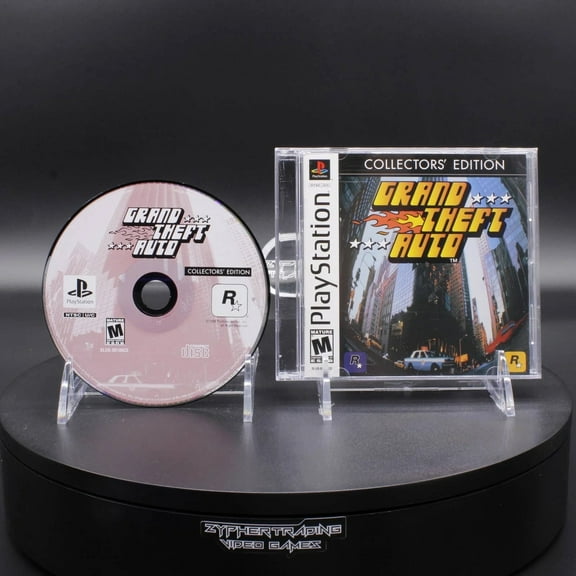 Restored Grand Theft Auto | Sony PlayStation | PS1 (Refurbished)