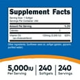 thumbnail image 5 of Nutricost Vitamin D3 5,000 IU, 240 Softgels - Non-GMO Supplement, 5 of 5