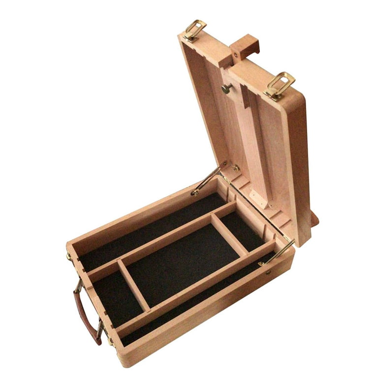 MEEDEN Tripod Field Painting Easel with Carrying Case - Solid Beech Wood  Outdoor Tripod Easel Portable Painting Artist Easel - AliExpress