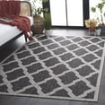 thumbnail image 3 of SAFAVIEH Beach House Jeptha Geometric Indoor/Outdoor Area Rug, Charcoal/Gray, 5'3" x 7'6", 3 of 16