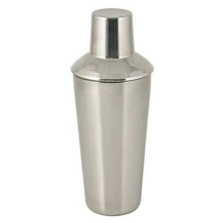 Martini Cocktail Shaker, Retro Stainless Steel Silver Vintage Cocktail Shaker
