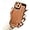 Brown, variant on Solid Phone Case with Wristband Stand, Camera Lens Protection, Shockproof Silicone Soft Case for iPhone 12, Brown