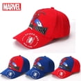thumbnail image 2 of Gorra de béisbol de Spiderman de Disney para niños, sombrero de Cosplay de Spiderman, figuras de dibujos animados, deportes al aire libre informales, protector solar, Juguetes Fivean unisex, 2 of 2