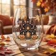 thumbnail image 5 of 2D Halloween Glass Cups, Cute Coffee Glass Cups, Glassware Drinking Glasses, Stemless Drinking Glass with Spooky Designs, Clear Cups for Cocktails, Juices & Iced Coffee (C), 5 of 6
