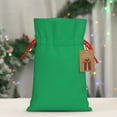 thumbnail image 5 of Xecao Forestgreen Print Burlap Gift Bags with Drawstring and Gift Tags, Gift Bags, Burlap Bags, Jute Bags for Party, Christmas, DIY Craft Bags-Small, 5 of 9