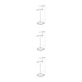 thumbnail image 1 of Yuarrent Soporte de sable de luz acrílico, fuerte capacidad de carga, sin rebabas, único con apariencia moderna, transparente Type1 NO1, 1 of 6
