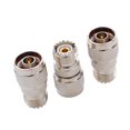 thumbnail image 2 of N macho a UHF hembra RF antena coaxial Adaptador coaxial SO-239 Jack Adaptador coaxial conector SO239 5 Piezas Jumpingount EL1430-00, 2 of 2