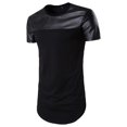 thumbnail image 2 of SwiftWear Men Cotton Short Sleeve Round Neck Casual Comfort Colors Tshirt Men Black M, 2 of 4