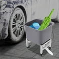 thumbnail image 6 of Portable Floor Mop Sink with Wheels & Drain, Freestanding Utility Mop Bucket - Plastic Service Basin for Bathroom, Laundry Room & Garage, Easy to Move & Clean, 6 of 11