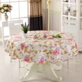 thumbnail image 1 of Wash-free Round Table Tablecloth Restaurant Oil-proof Tablecloth Waterproof PVC European Style Square Plant Flower Dining Table Coffee Table Cloth, 1 of 7