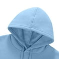 thumbnail image 4 of Xzbqbs Mens Cotton Sherpa Hoodies Winter Thick Warm Fleece Lined Hooded Pullover Casual Athletic Sweatshirts with Kangaroo Pocket, 4 of 7