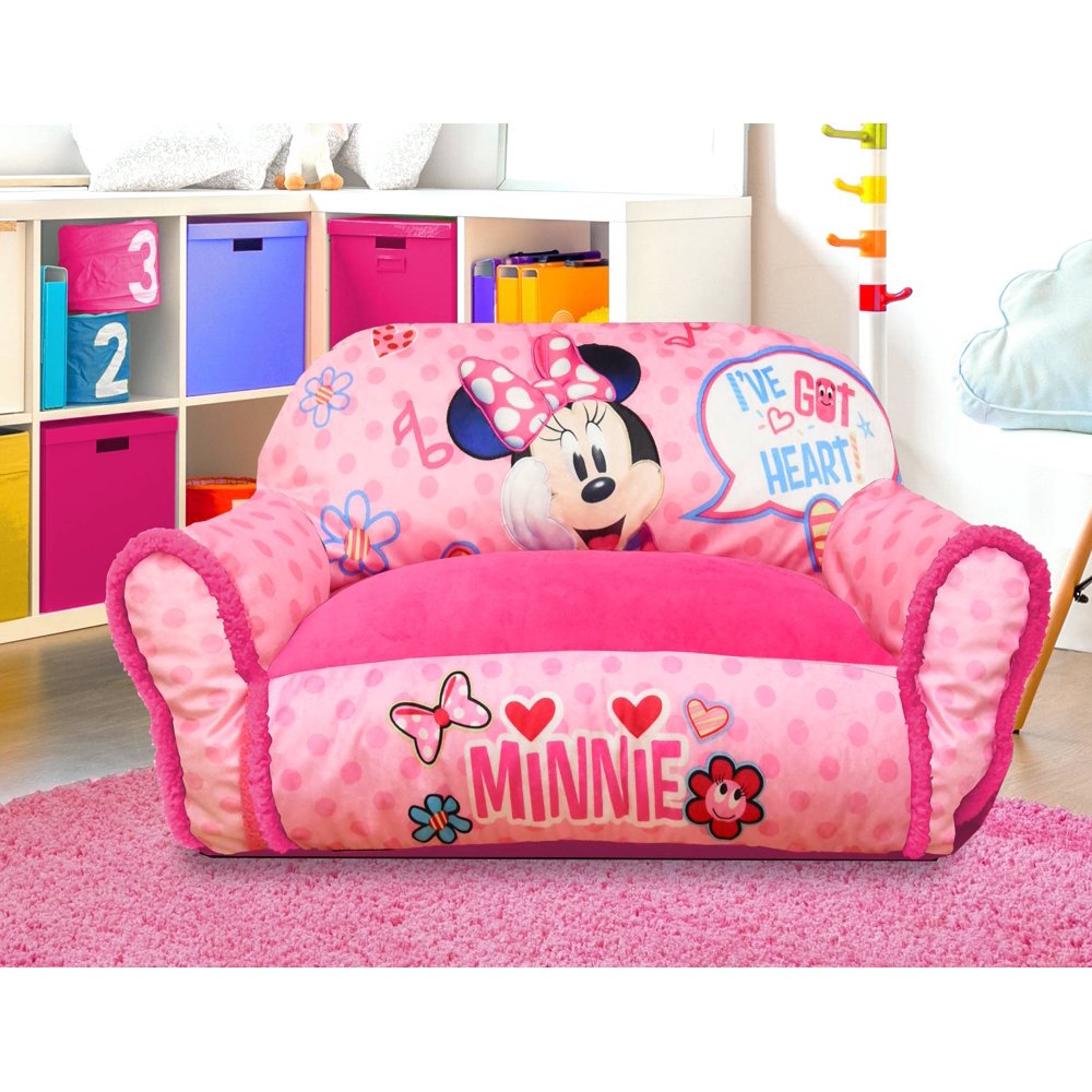 Disney Minnie Mouse Toddler Bean Bag Sofa Chair