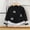 Black, variant on Abtuhar Fall Crew Neck Long Sleeve Tops for Kids Girls Solid Casual Tops for 0-11 Years
