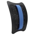 thumbnail image 4 of Camilla de plástico para la parte inferior de la espalda, camilla de soporte Lumbar ajustable, dispositivo de estiramiento Lumbar, color negro y azul, 4 of 5