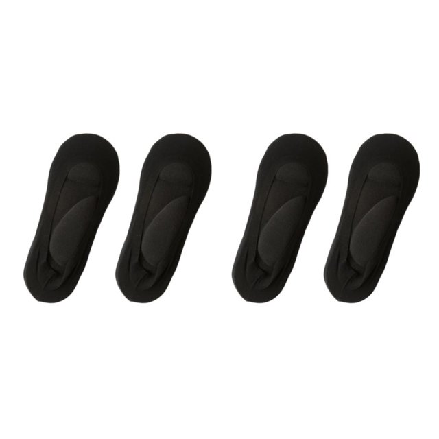 Wweixi Arch Support Low-cut Liners Socks Walk Through Life With Ease And Comfort Skin black 35-39 2Set