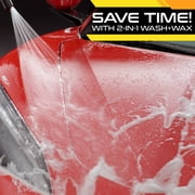 Formula 1 Car Wash and Carnauba Wax, 2-in-1 Car Cleaning Soap for Auto Detailing, Removes Tough Dirt and Leaves a Brilliant Shine (32 oz)