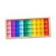thumbnail image 5 of Juego de apilamiento, regalo ideal para aprender colores, juego de bloques de construcción suaves para niños, arcoíris 40 piezas, 5 of 9