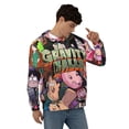 thumbnail image 4 of Gravity Falls Men's Hoodie With Color Drawstrings Sweatshirt Hooded Pullover Print Winter Coat Jacket Small, 4 of 9