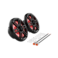 thumbnail image 3 of Rockford Fosgate M2-8HB Color Optix 8” 2-Way Coaxial Multicolor LED Lighted Marine Speakers with Horn Tweeters -Black / Stainless (Pair), 3 of 6