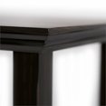 thumbnail image 6 of Allora Solid Wood Console Table with Storage Drawers Hickory Brown, 6 of 7