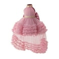 thumbnail image 4 of Robe Fille avec Train Robe à Col à Étages pour Concours Récital Performance Idéale pour Usage Quotidien École et Saisonnier, 4 of 5