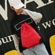 thumbnail image 3 of Bolso con cordón Unisex, mochila deportiva sencilla para hombres y mujeres, nueva mochila ligera de viaje de gran capacidad para entrenamiento físico rojo jinwen mochilas de cuerdas, 3 of 8